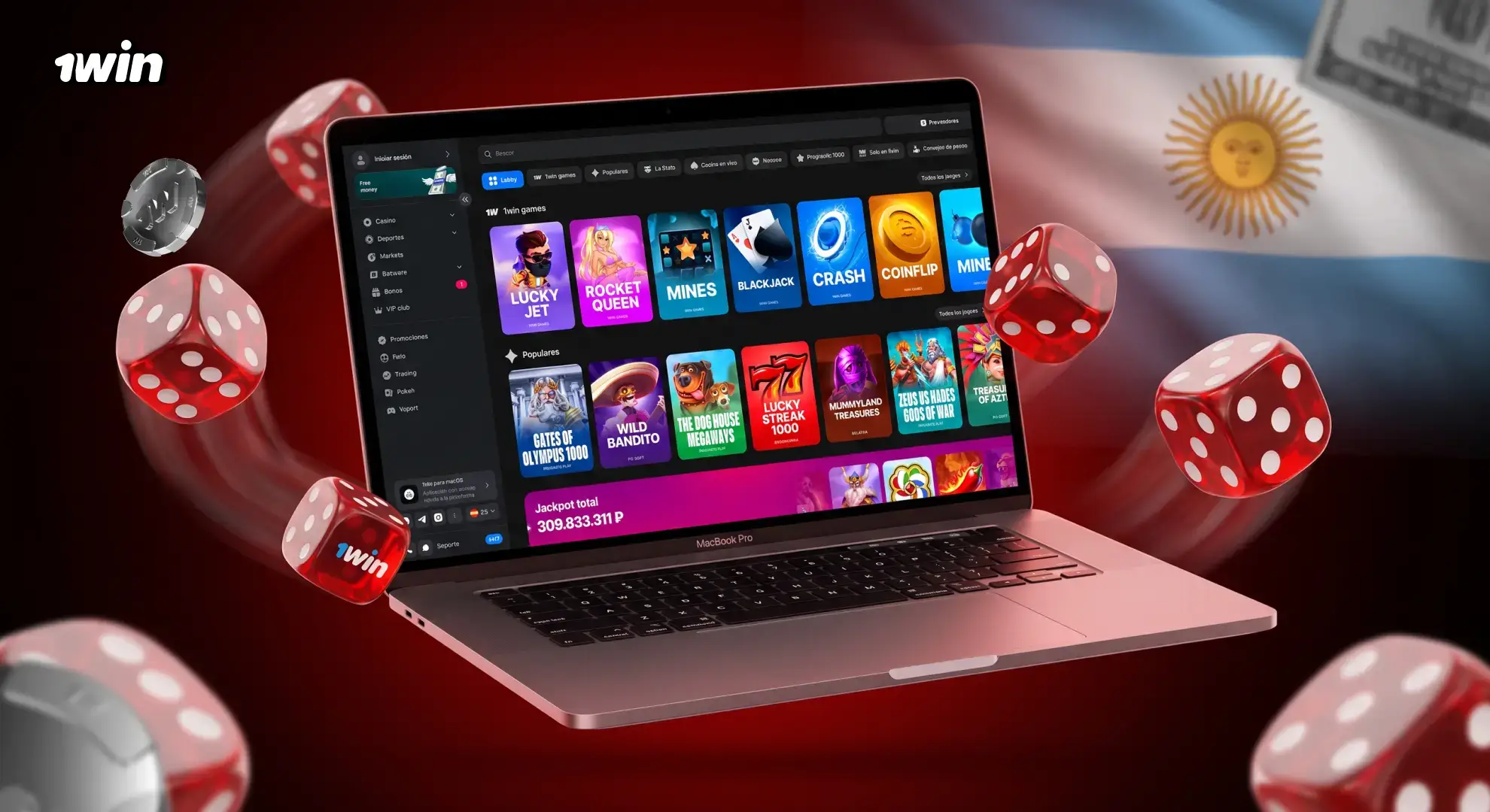 Plataforma y productos de 1win